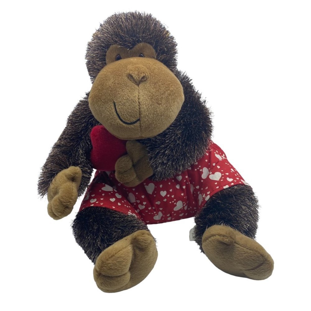Hallmark Boom Boom Ape Gorilla Monkey Plush Stuffed Animal Light Sound WORKS 12"
